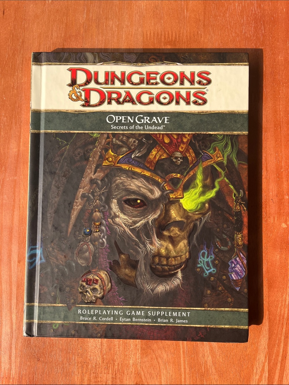 Dungeons & Dragons 4th Edition Open Grave: Secrets of the Undead 4e